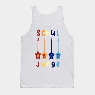 Schuljunge ABCD Rockstar T shirt Tank Top